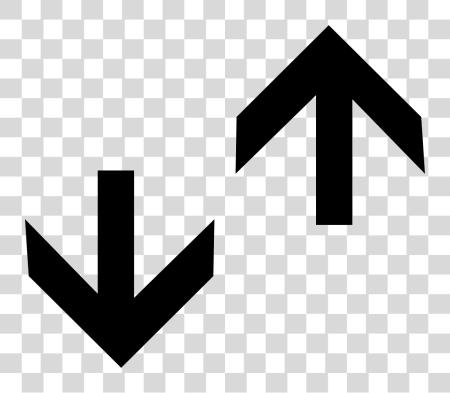 Download Up And Down Arrows Down Arrow And Up Arrow PNG file