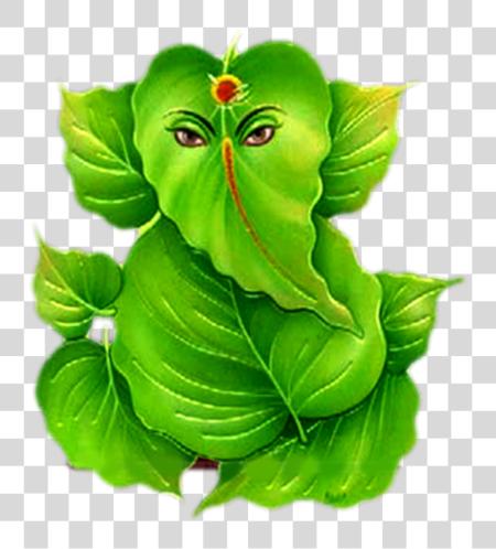 Download Ganesha verde Ganesha PNG file