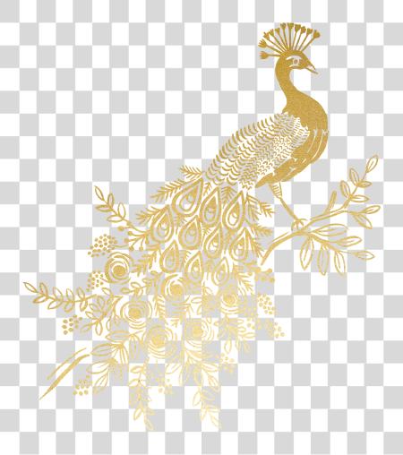 Download Weed Joint Golden Peacock Feather PNG file