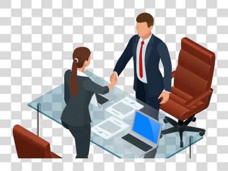 Download Desk icono trabajo Interview PNG file