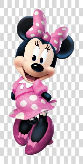 Download Minnie Rosa Minnie Mouse PNG file