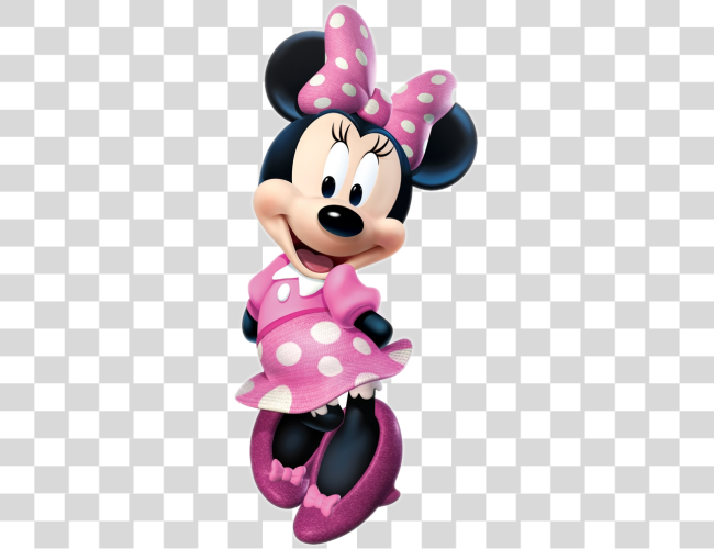 Download Minnie Rosa Minnie ratón Clip arte