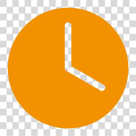 تحميل جرس Times Clock أيقونة Clock أيقونة أصفر بي ان جي ملف