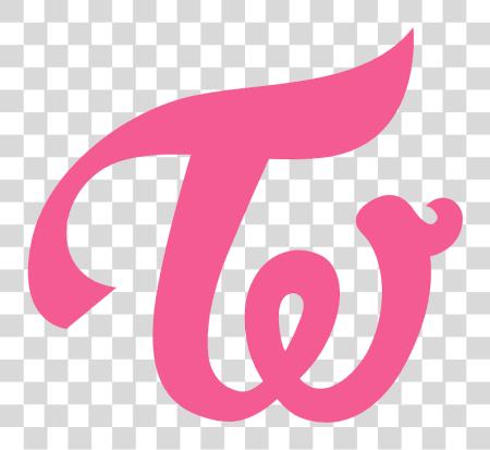 تحميل Twice Logo Kpop وردي أرجواني Image مع Kpop Twice Logo بي ان جي ملف