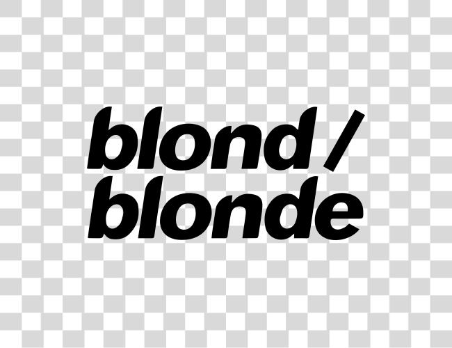 تحميل Blonde Frank محيط شعار مقطوعة فن