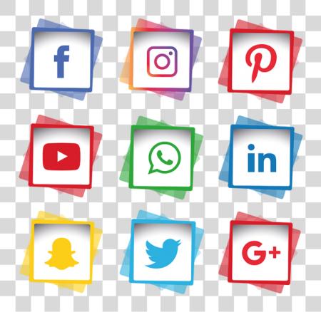 下载 Social Media Icons 矢量 Social Media Logo PNG file