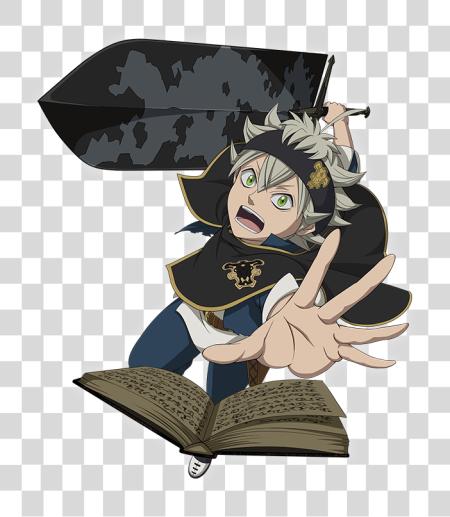 下载 黑色 Clover Episode 2 Deku 和 Asta PNG file