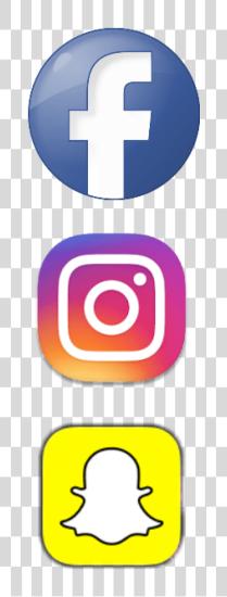 下载 Facebook Instagram Snapchat Logo Instagram 和 Snapchat PNG file