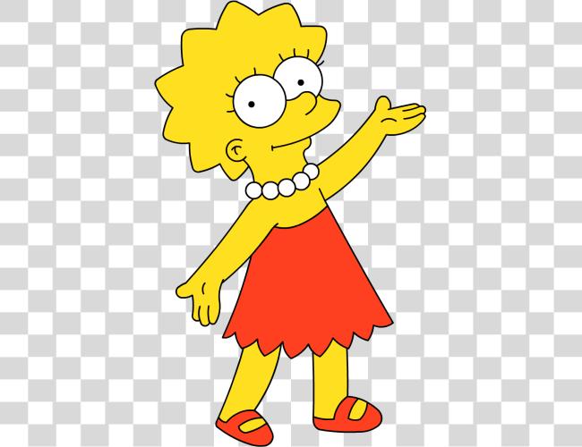 Download The Simpsons Lisa Los Lady Cartoon Clip Art