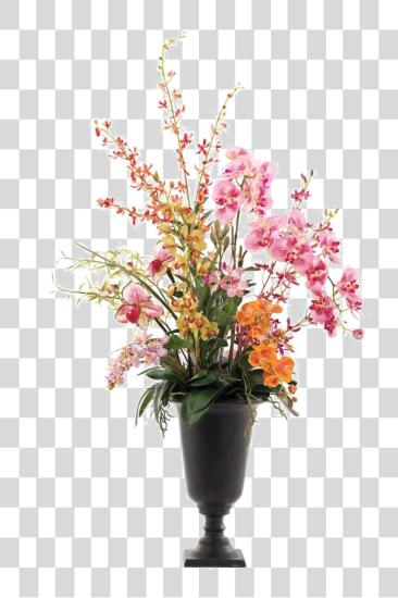 Download Flowers In A Vase PNG file