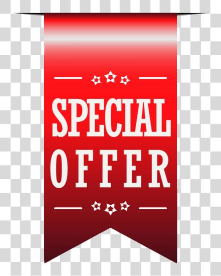 Download Special Offer rojo Special Offer Tag PNG file