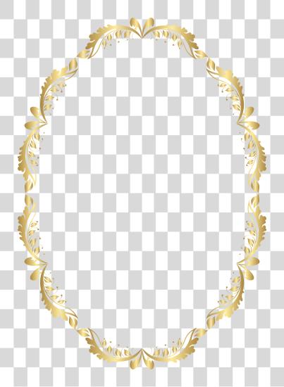 تحميل Picture Frame ذهب Oval Frame بي ان جي ملف