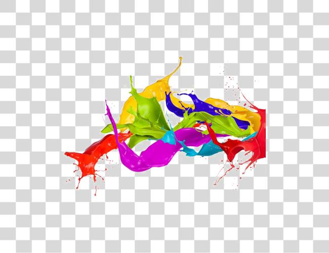 Download Holi Colors Pichkari Colour Splash Clip Art