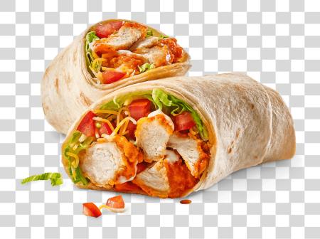 Download Veg Or Non Veg rollos Buffalo pollo envoltura Buffalo Wild alas PNG file