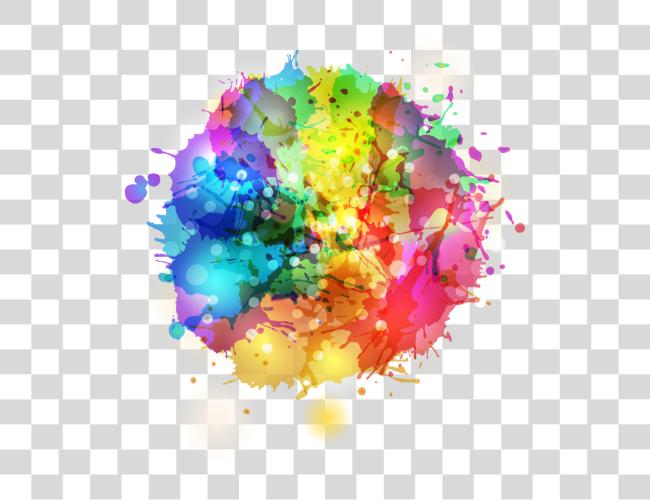 Download Colorful Splash Watercolor Splash Clip Art