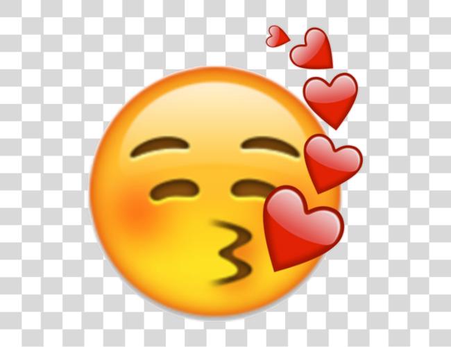 Download Blushing Kissing Emoji Kiss Emoji Clip Art