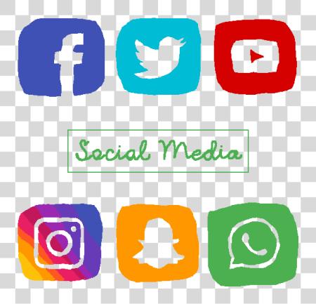 Download Social Media Icons Social Media icono PNG file