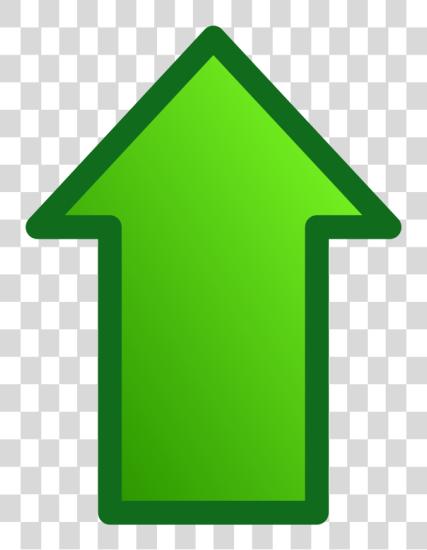 Download Arrows Green Up Arrow PNG file