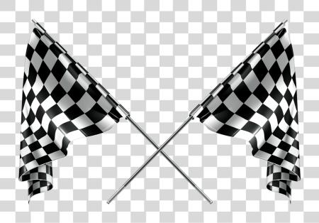 Download carrera Finish línea Track Racing Checkered bandera PNG file