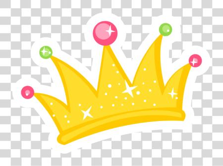 下载 Corona Cute Corona De Princesa Animada PNG file