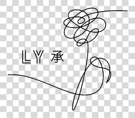 下载 爱 Yourself 她 標誌 Bts Album De Bts 爱 Yourself PNG file