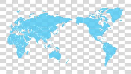 Download World Map World Map Asia Centered PNG file