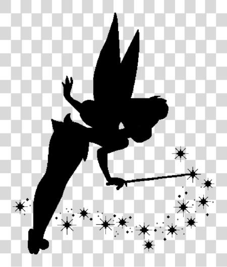 تحميل Tinkerbell صورة ظلية Tinkerbell Svg Files بي ان جي ملف