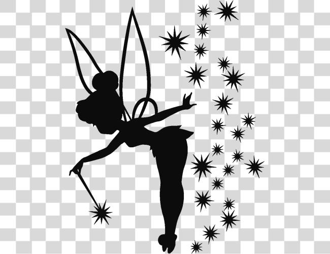 Download Tinkerbell Silhouette Tinkerbell Silhouette Clip Art