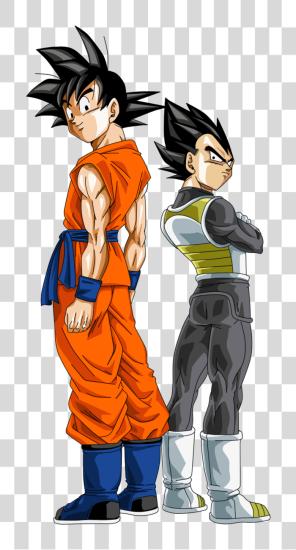 Download Goku E Vegeta Vegeta PNG file