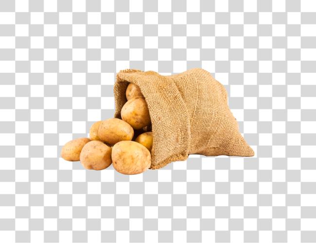 Download Potato Image Potato Bag Clip Art