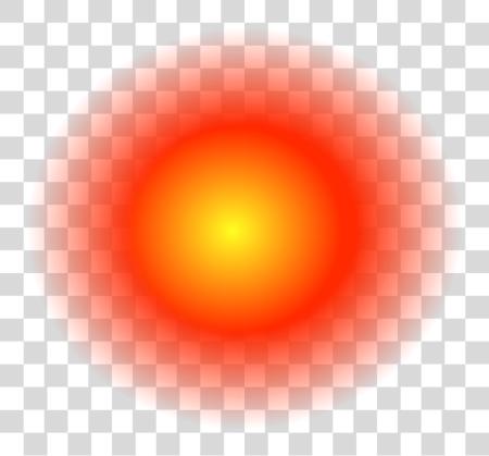 Download Glowing Red Dot Circle PNG file