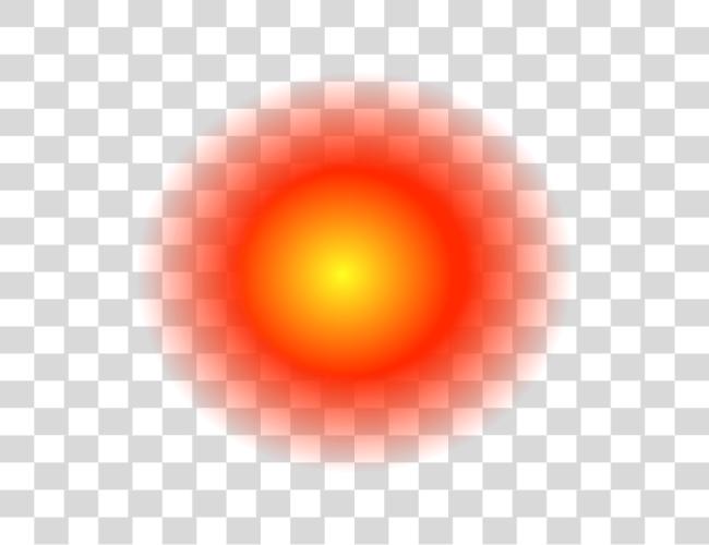 Download Glowing Red Dot Circle Clip Art