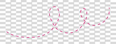 Download Pink Line Pink Dotted Line PNG file