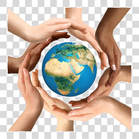 Download Earth In Hands PNG file