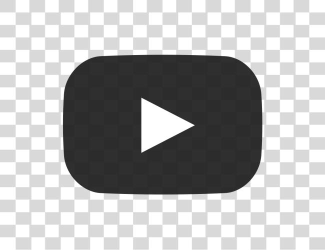 Download Youtube Play Button negro Clip arte