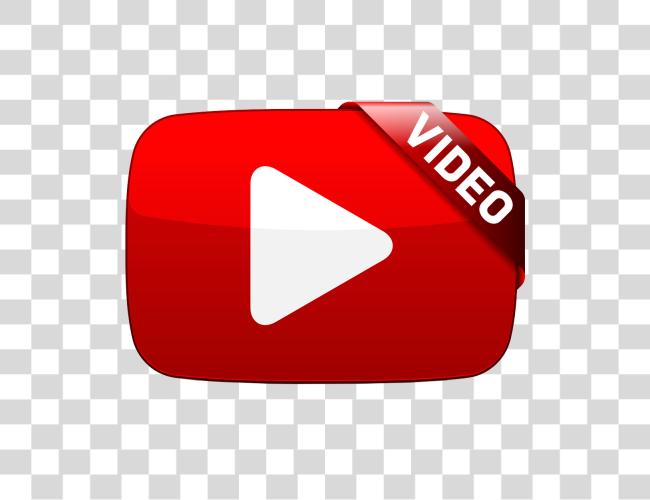 تحميل Play أيقونات Button Youtube Subscribe حاسوب Play فيديو مقطوعة فن