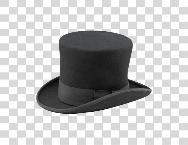 Download Mad Hatter Top Hat Black Top Hat Clip Art