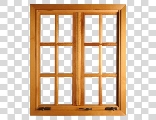 Download madera Window de madera Window marco Clip arte