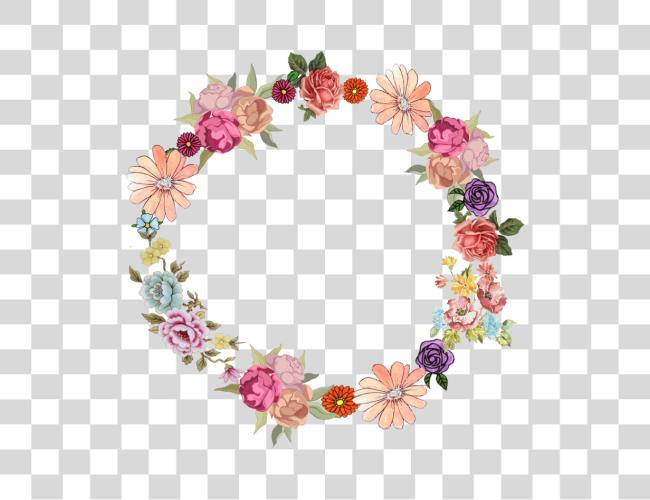 Download Corona De Flores Dibujo Clip Art