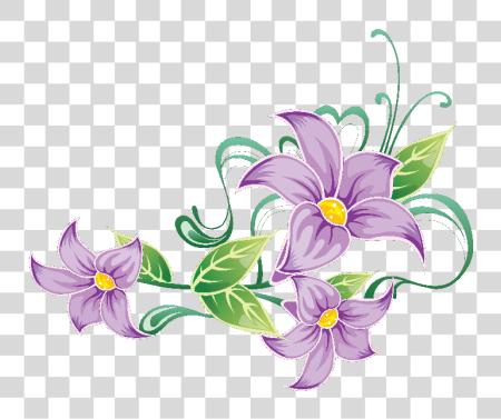 Download Image Library Stock Flores Ilustraciones En Para Flores Esquinero PNG file