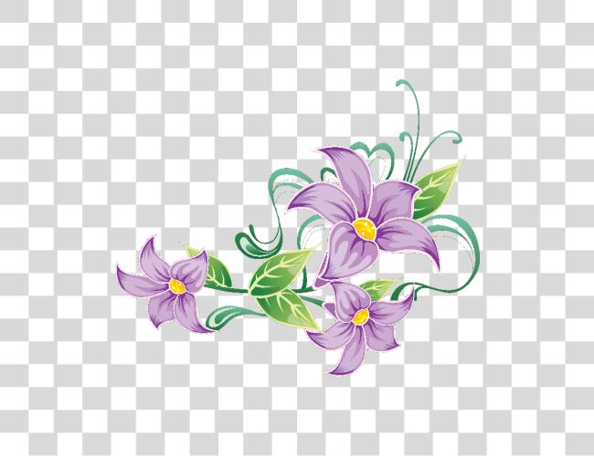 Download Image Library Stock Flores Ilustraciones En Para Flores Esquinero Clip Art