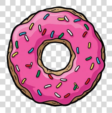 下载 Donut Photo Simpsons Donuts PNG file