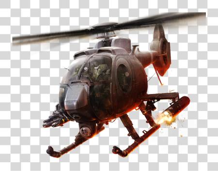 下载 Take 控制 Of 强大 Gunships Helicopter PNG file