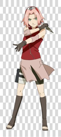 下载 Naruto Shippuden Sakura Naruto Full 身体 PNG file