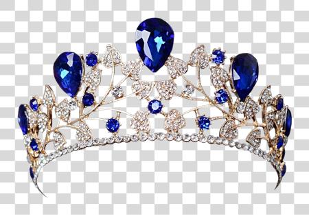 Download corona Sticker Sapphire Tiara PNG file