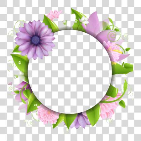 Download Flower Outline Flower Border Flower Borders Border Flower PNG file