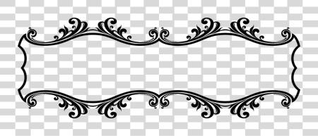 Download Decorative Borders Decorative Arts Ornament línea Decorative Borders PNG file