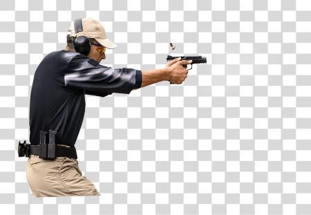 Download Gun Shooting Person Shooting Gun PNG file