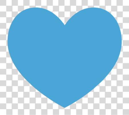 Download corazón icono azul corazón PNG file