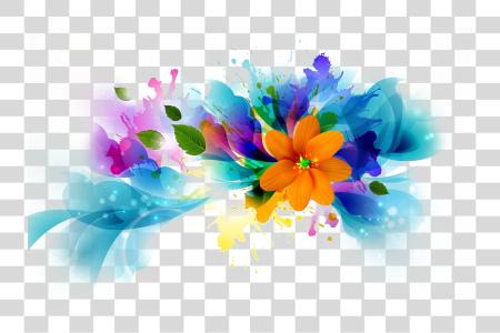 Download Abstract Flower Image Abstract PNG file